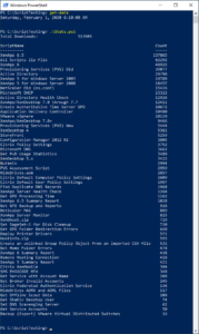 1 February 2020 Script Stats