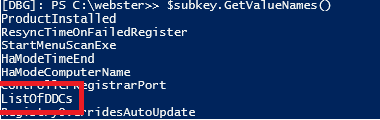 Figure 2 PowerShell "sees" it